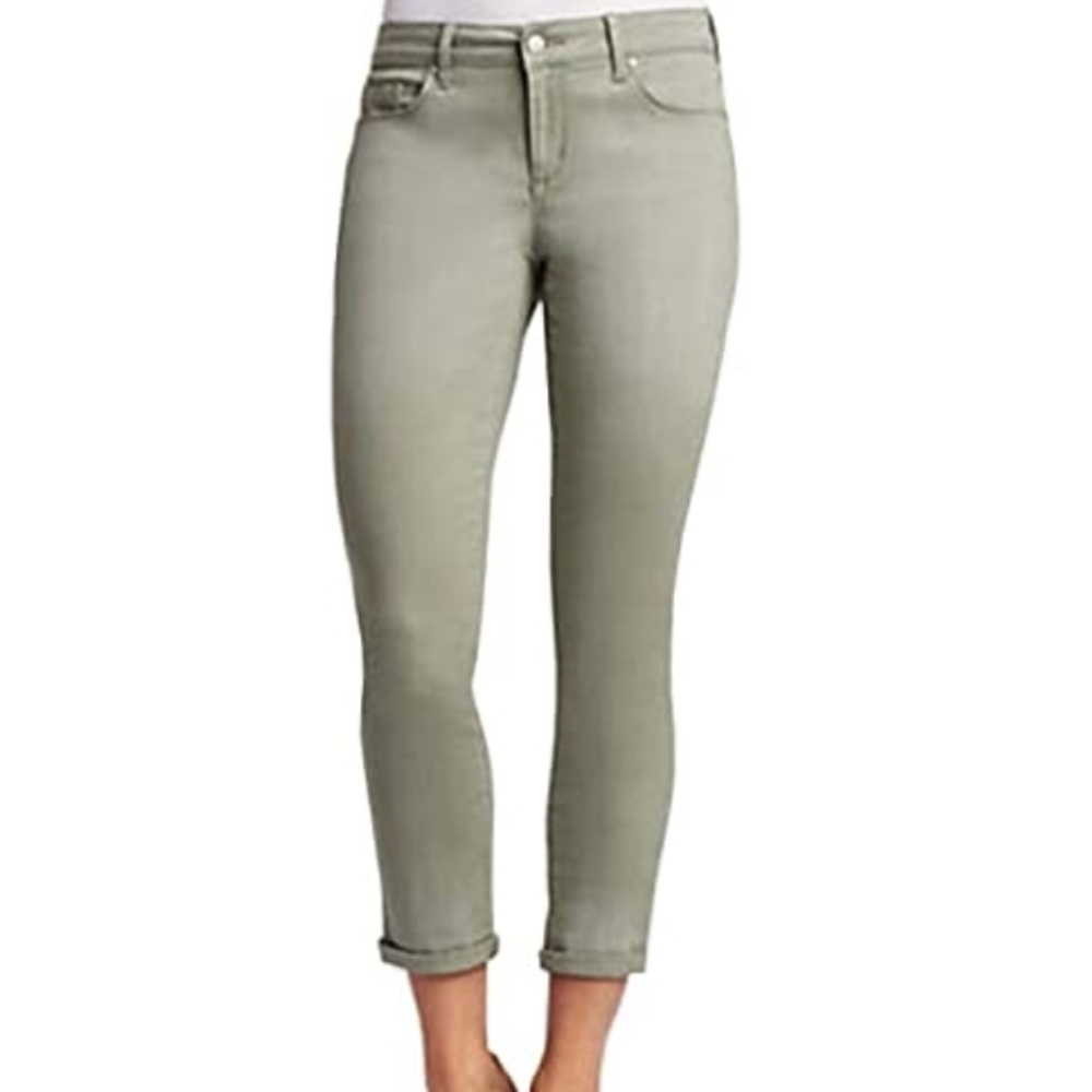 ⭐Jessica Simpson Green Crop Skinny Jeans